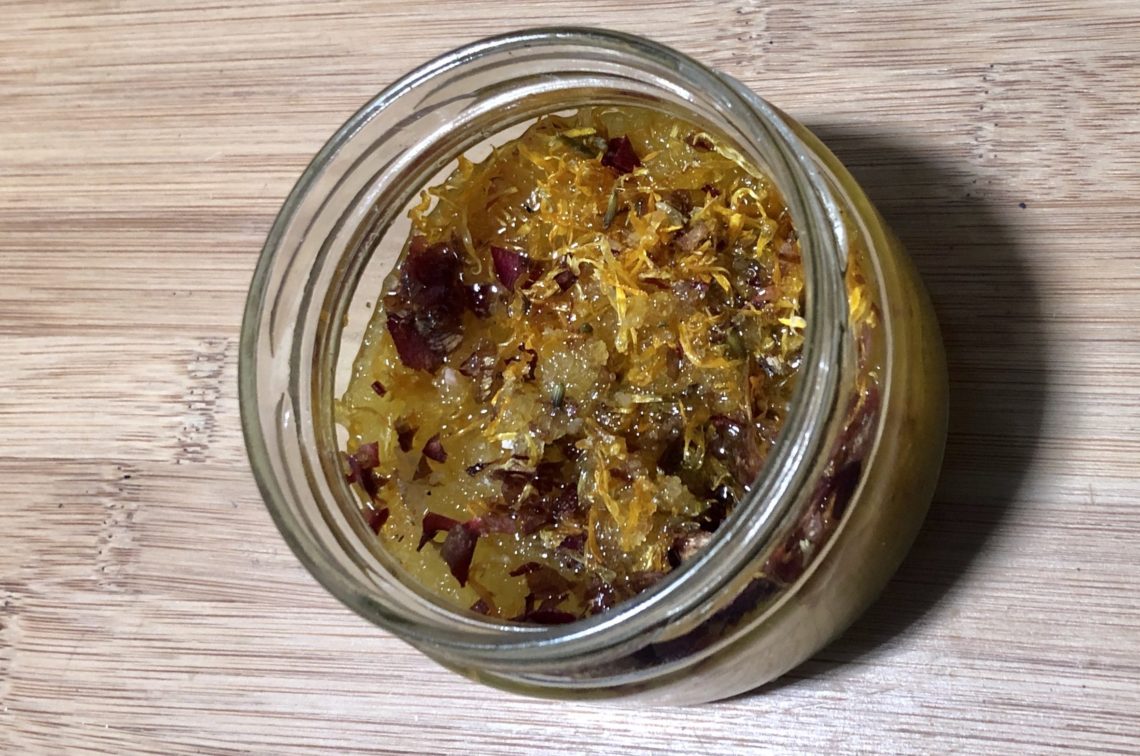 kwiatowy-peeling-domowy